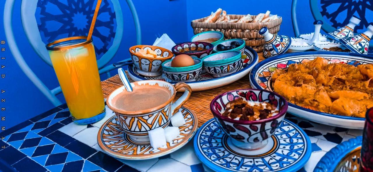 Riad Azemmat Chefchaouen Luaran gambar