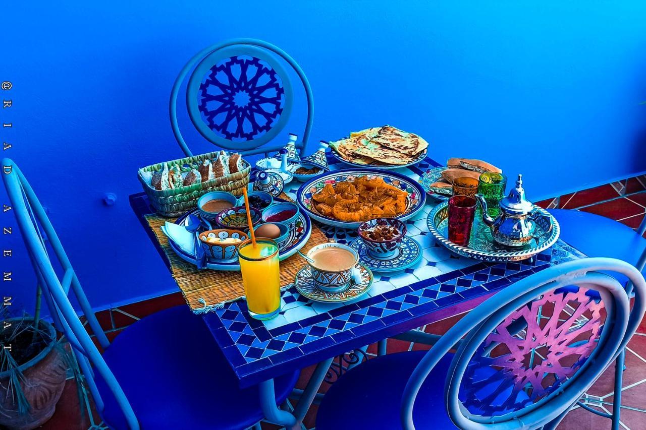 Riad Azemmat Chefchaouen Luaran gambar
